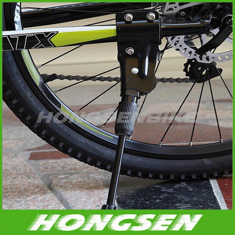 Hot sell adjustable bicycle support side kickstand for 22''-27'' wheel