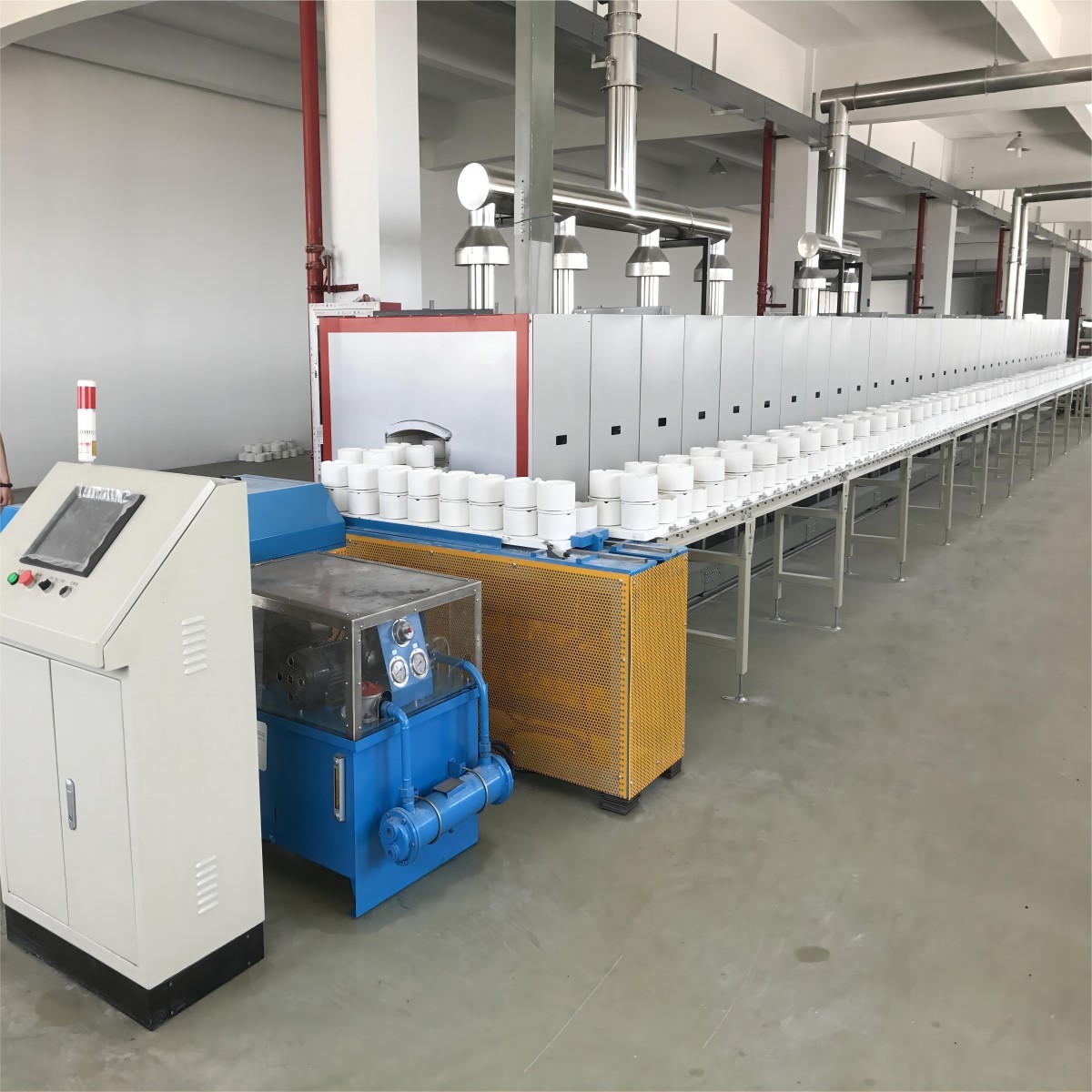 Industrial Pusher High Temperature Kiln Lithium Iron Phosphate Atmosphere