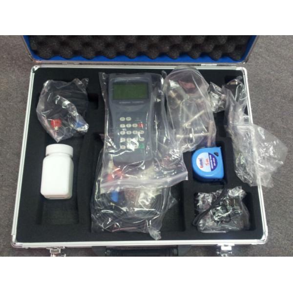 Portable ultrasonic flow meter MT100H from Metery tech.