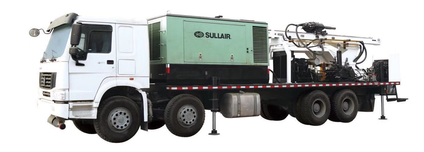 SRJKC100 1000m TRUCK MOUNTED WATER WELL DRILLING RIG small water well drilling rig water well borehole drilling rig