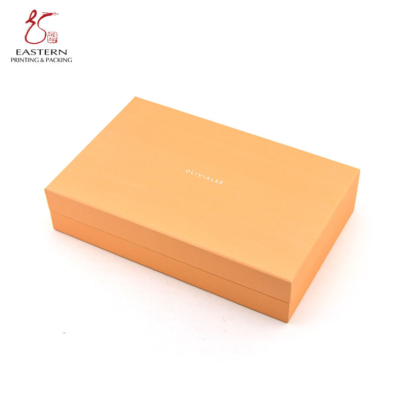 Printed Hard Cardboard Gift Boxes For Clothing Packaging 1.5mm