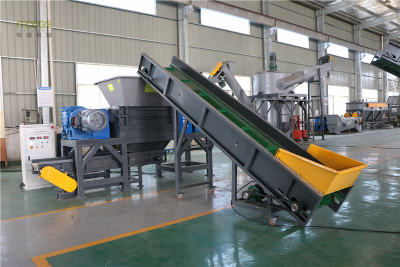 Timber Foam Plastic Recycling Shredder Machine PVC Plastic Bumper Shredder