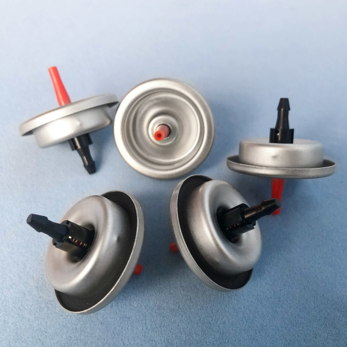 Inverted Housing Gas Lighter Refill Valve - Plastic or Metal Stem