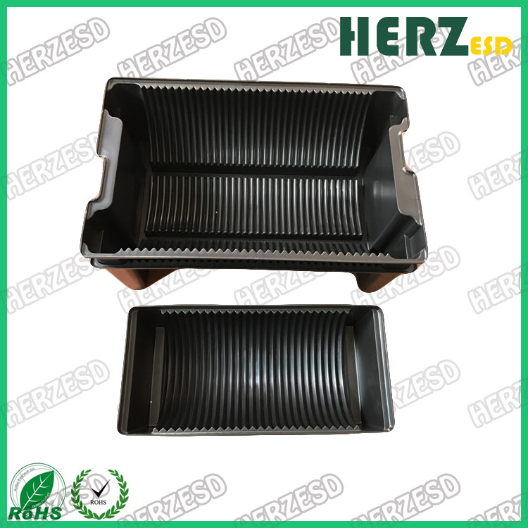 Anti Static Stackable SMD Reel Container , SMD Reel Rack Diameter 170-180mm