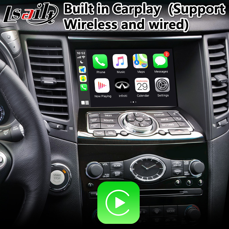 4+64GB Wireless Android Auto Interface Android Carplay For Infiniti QX70 QX50 QX60 Q70