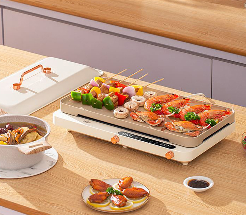 Convenient Touchpad Operation 2 Burners Induction Heating Plate Cooker for Everyday