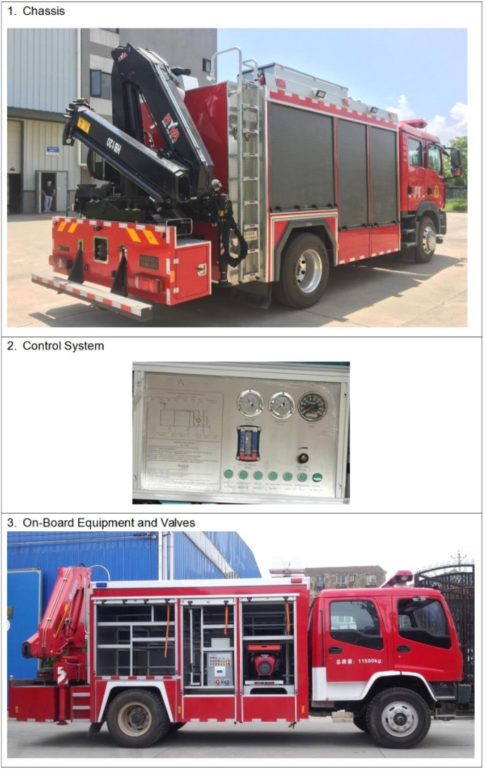 SINOTRUK Heavy Duty Rescue Truck , 6 Wheeled Road Rescue Emergency Vehicles