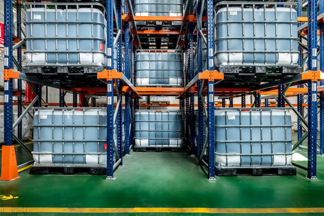 Heavy Duty Beam Shelving Rack / Warehouse Storage Selective Pallet Racking