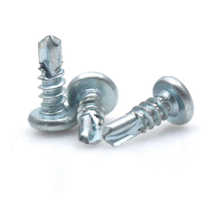 DIN 7504 Cross Recessed Pan Head Drilling Screws With Tapping Screw Thread DIN 7504 N/P/K Series Self Drill Screw