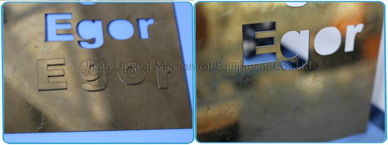 For 0.8mm titanium plate cutting 