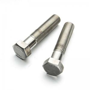 China High Quality DIN931 DIN933 Stainless Steel Hex Bolt High Tensile Bolts And Nuts on sale