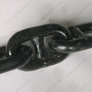 China Carbon Steel Stud Link Chain on sale