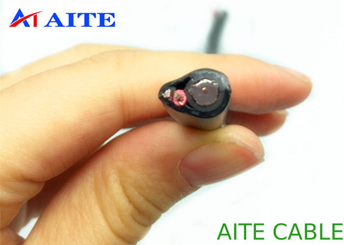 RG59+2C UV PE Outdoor Siamese Camera Cable , Rg59 Siamese Cable Outdoor