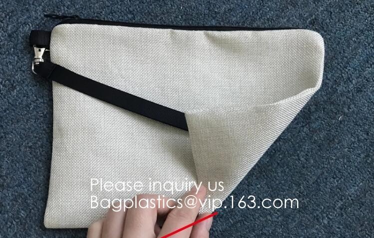 Stationery products Pencil Pouch Pvc Portable Pencil Case For Students,3 Ring Binder Zippered Pencil Pouches with Clear