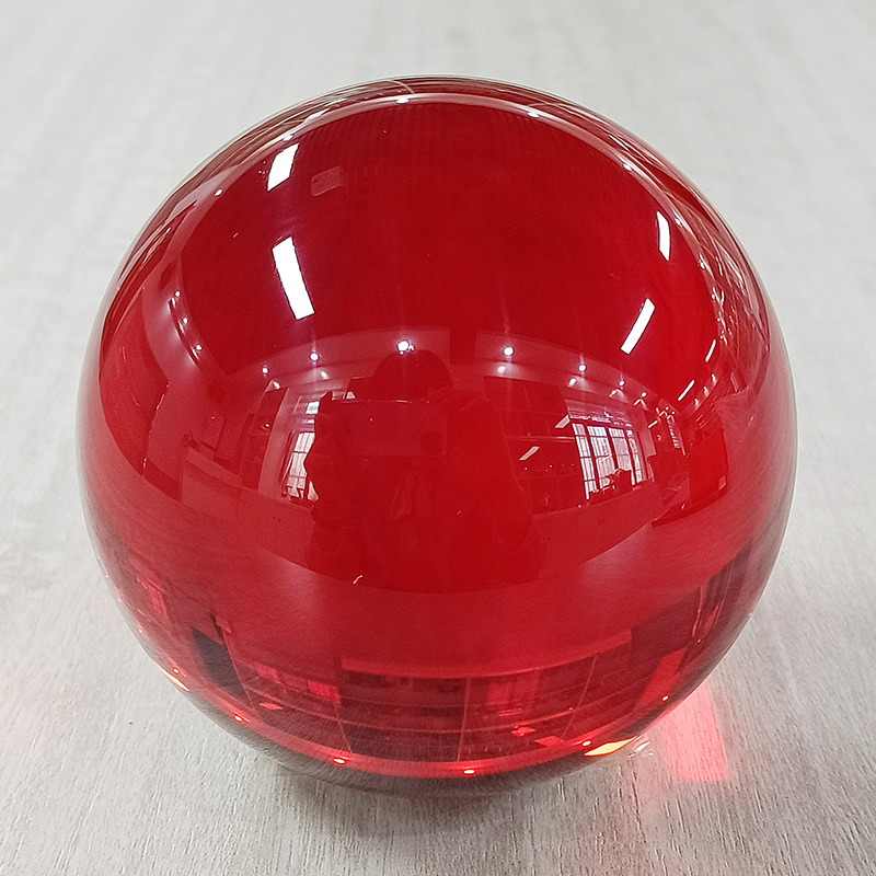 ODM OEM low MOQ Colorful acrylic ball New arrival Hot Selling kid playing round 110mm toy balls resin ball
