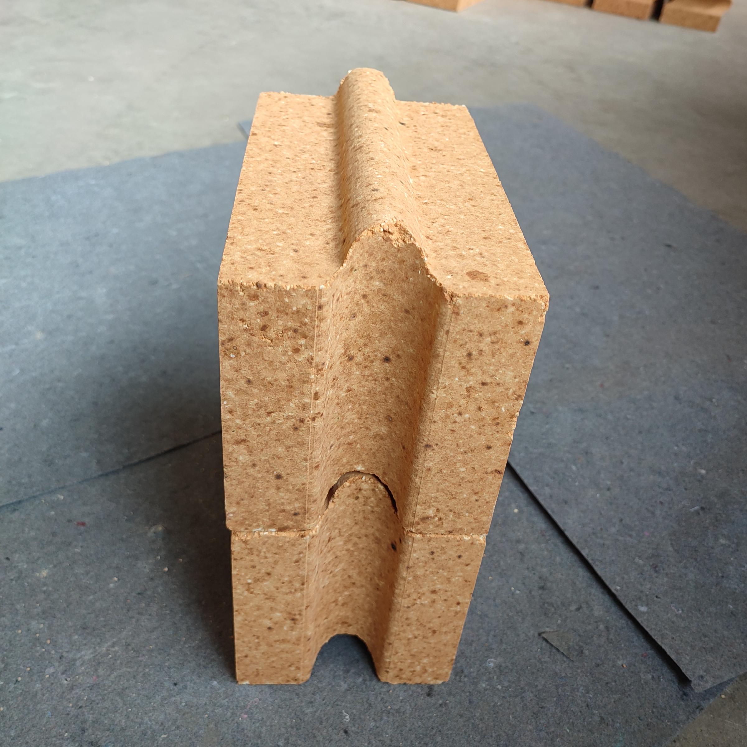1250-1350 High Refractoriness Customized Checker Block Refractory Brick for Coke Oven