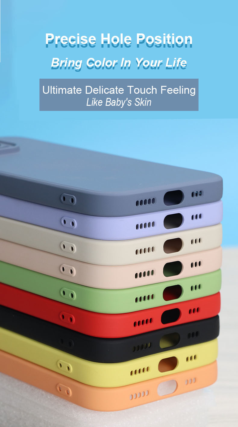 Camera Protection Silicone TPU Phone Case Soft Matte Shockproof For IPhone 16 15