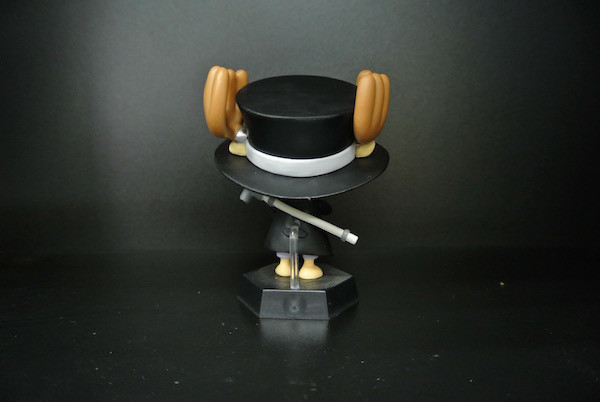 Customized One Piece Figure Collection For Promotion Black Color 8*5*3cm