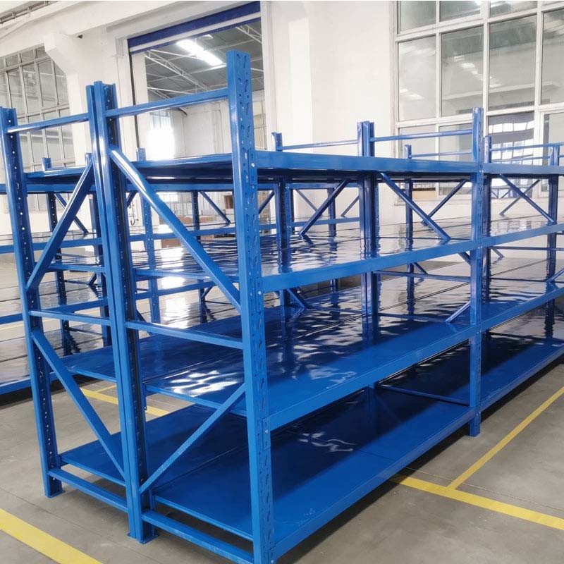 100KG/Layer-500KG/Layer Boltless Shelving Units Customized For Warehouse Storage