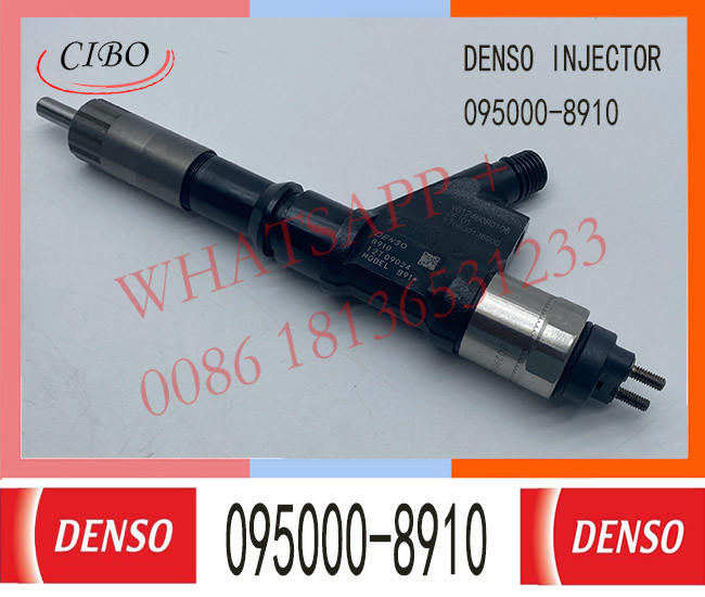 Diesel Fuel Injector 095000-8910 095000-8911 For SINOTRUK HOWO VG1246080106