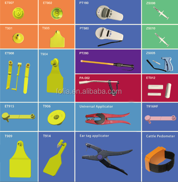 Free Sample NFC RFID Ear Tag with 5 Years Guarantee for Livestock Animal Tracking