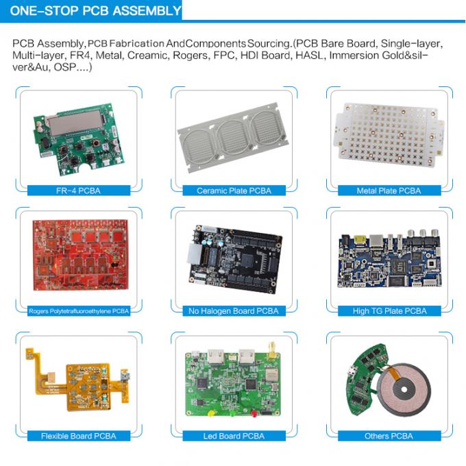 Thickness 6mm Multilayer Prototype PCB Assembly 210um Cu 2