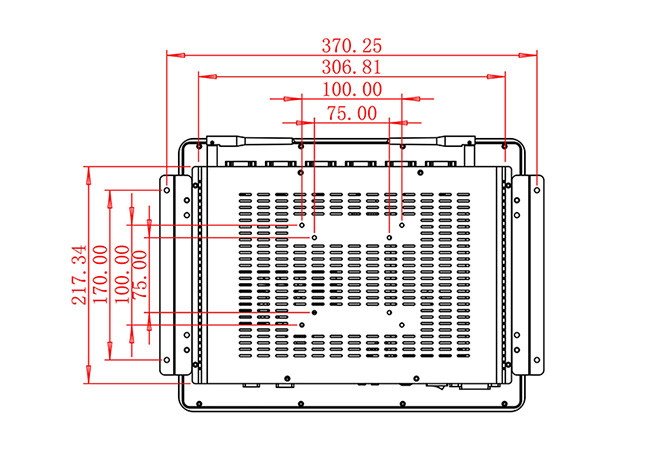 15-Inch Compact Display Unit for Facility Control Panels, Public Information Boards, Warehouse Interfaces, and Logistics Systems