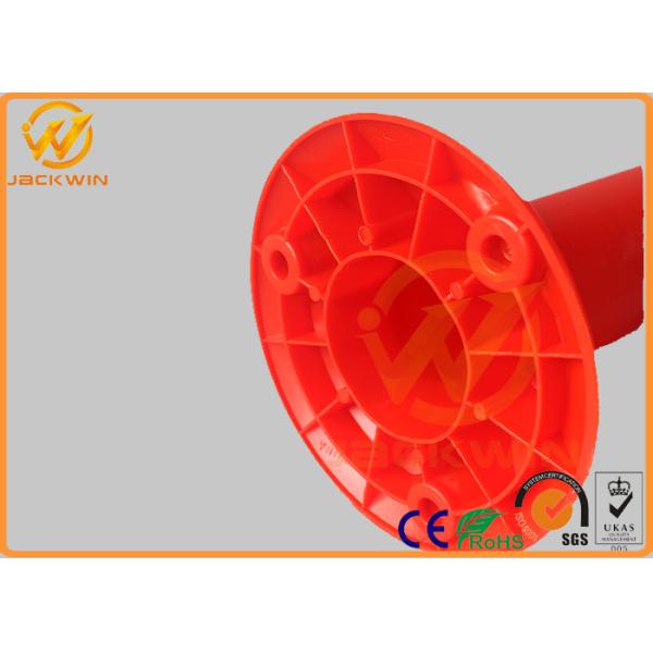 Durable Road Safety Control Flexible Traffic Bollards , PA Traffic Warning Post
