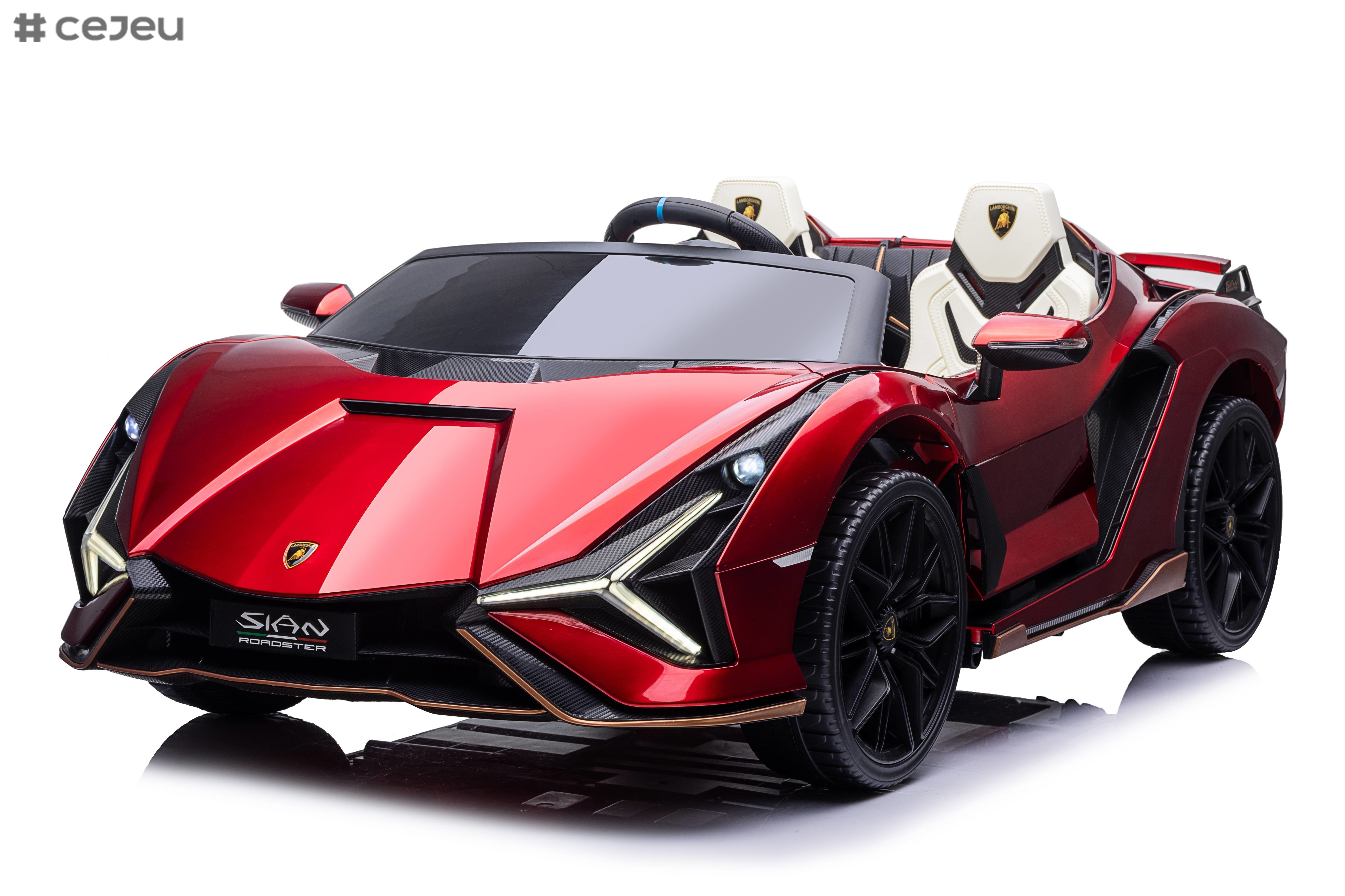 Ktaxon Kids 12V Ride On Car, Licensed Lamborghini Veneno Electric Vehicle w/ Parent Control