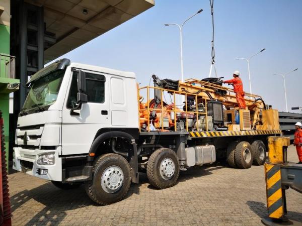 400m Truck mounted hydraulic water well drilling equipment drill rig