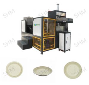 Buy cheap Custom Bagasse Pulp Molding Machine Semi Automatic Disposable Tableware Machine product