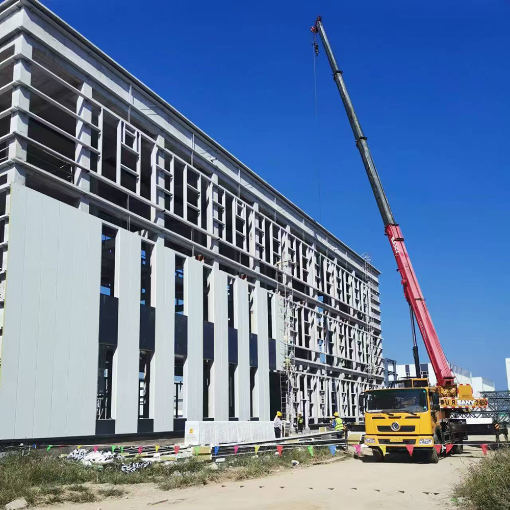 Environmental Multi Storey Steel Building Flooring Steel Deck Construction