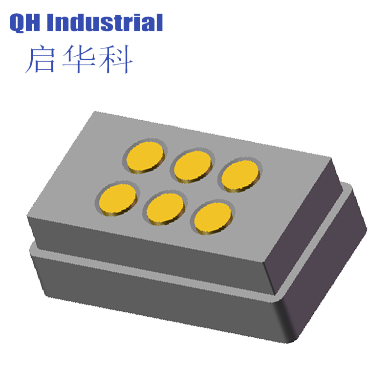 6Pin Israel Adapter Magnet Connector Magnet Connector Adapter Magnetic spring loaded pin Connector spring loaded pin 