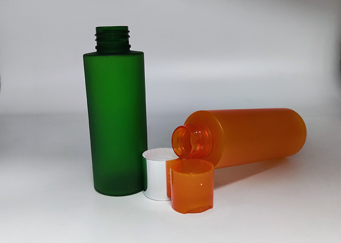 100Ml Clear Round Plastic Cosmetic Squeeze Bottle For Hair Oil