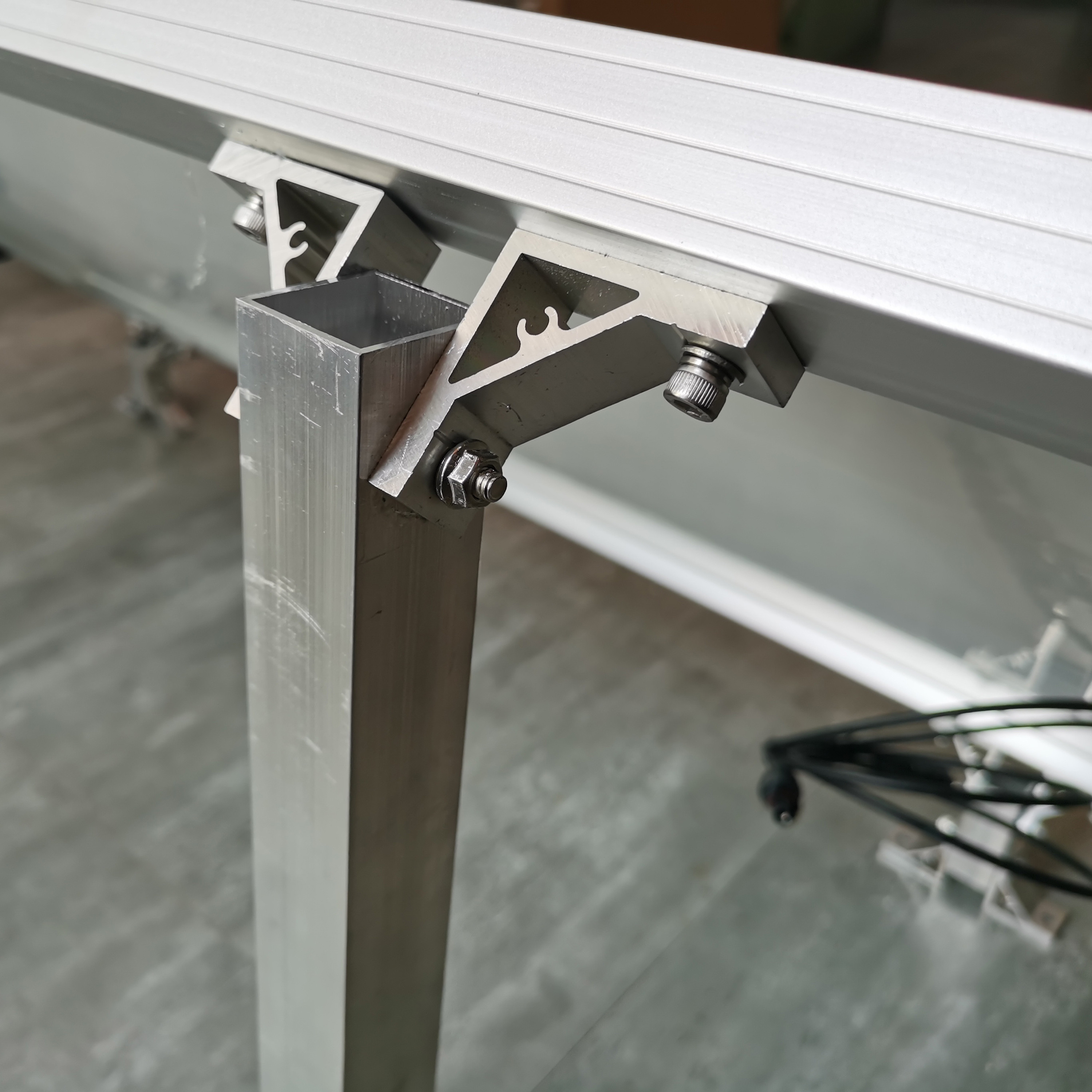 Triangle Solar Panel Bracket IP67 VSL 2 Stainless Steel Mounting Bracket