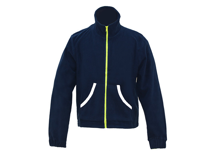 Heavy Duty Safety Work Clothes 100% Polyester Material With 2 Pockets