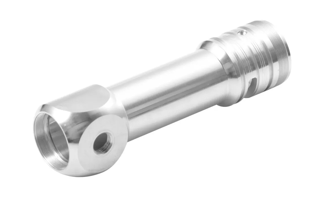 Electroplate Custom CNC Parts Hardness Aluminum Turned Parts Mechanical Handle