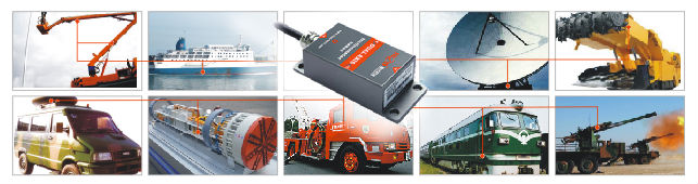 Four Ways Output Digital tilt alarm sensor with Alarm and Buzzer
