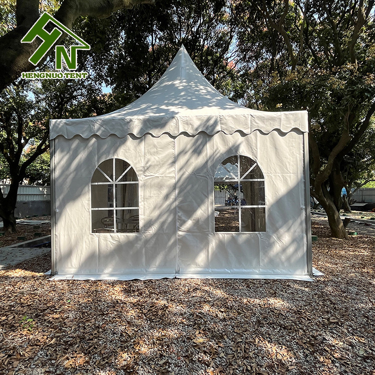 Double PVC Outdoor Stainless Pagoda Event Tent With Aluminum Frame