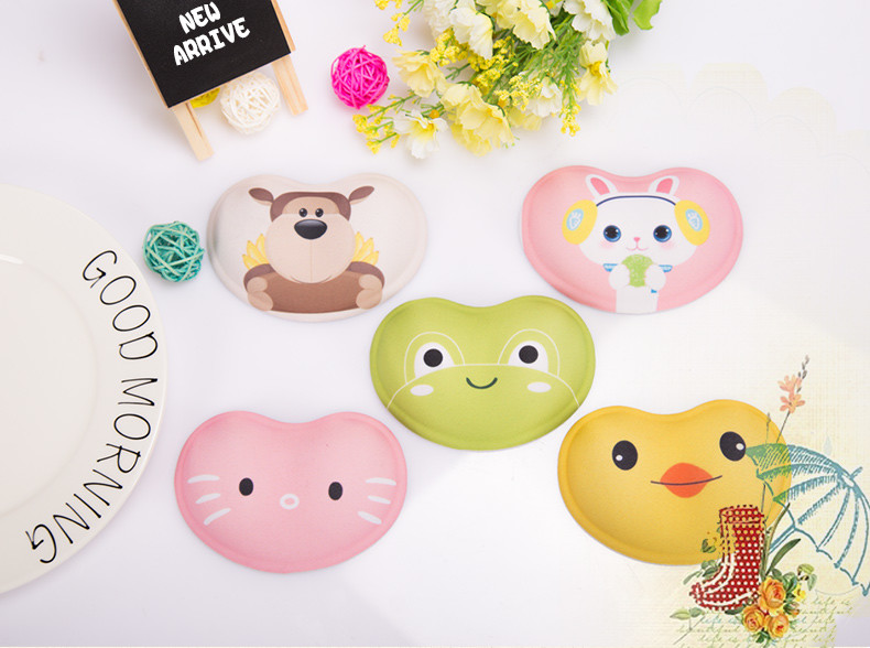 Cartoon Mouse Pad Wrist Rest , Lightweight Wrist Mouse Pad Support