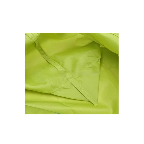 100 Nylon Tote Bag That Folds Into Pouch Foldable Tote Green