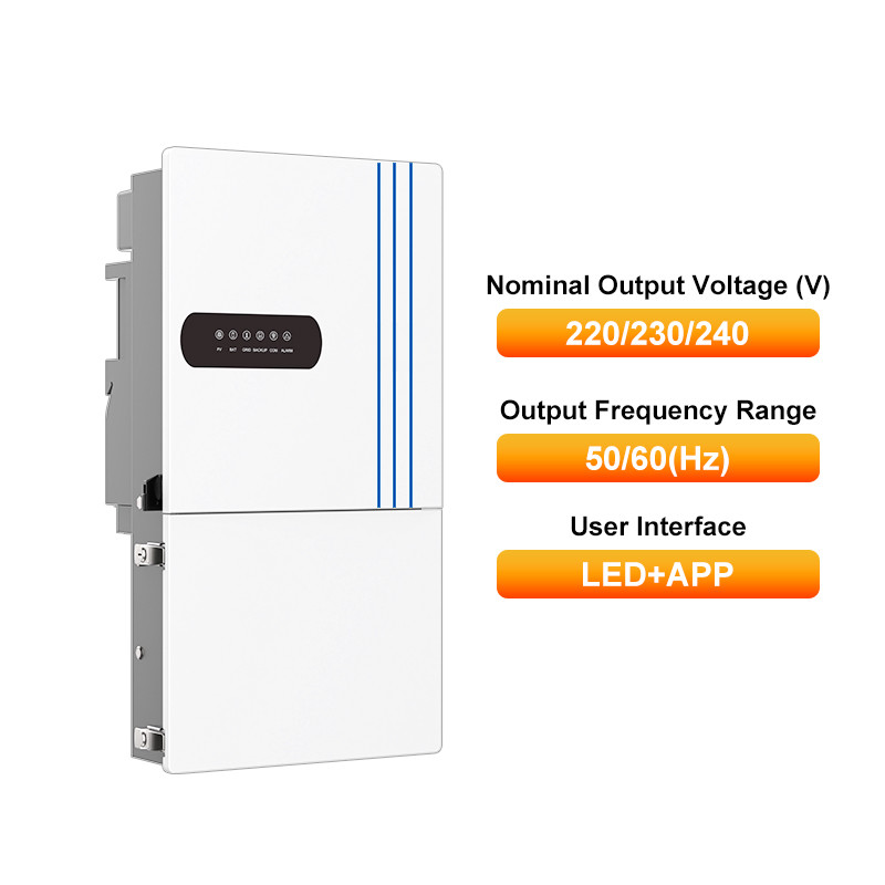 10KW Hybrid Solar Inverter 48V 8KW Off Grid Inverter DRM/RS485 Communication Interface