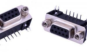 China Computer D Sub Input Output Connectors 25 M Omega Max Contact Resistance Customized on sale
