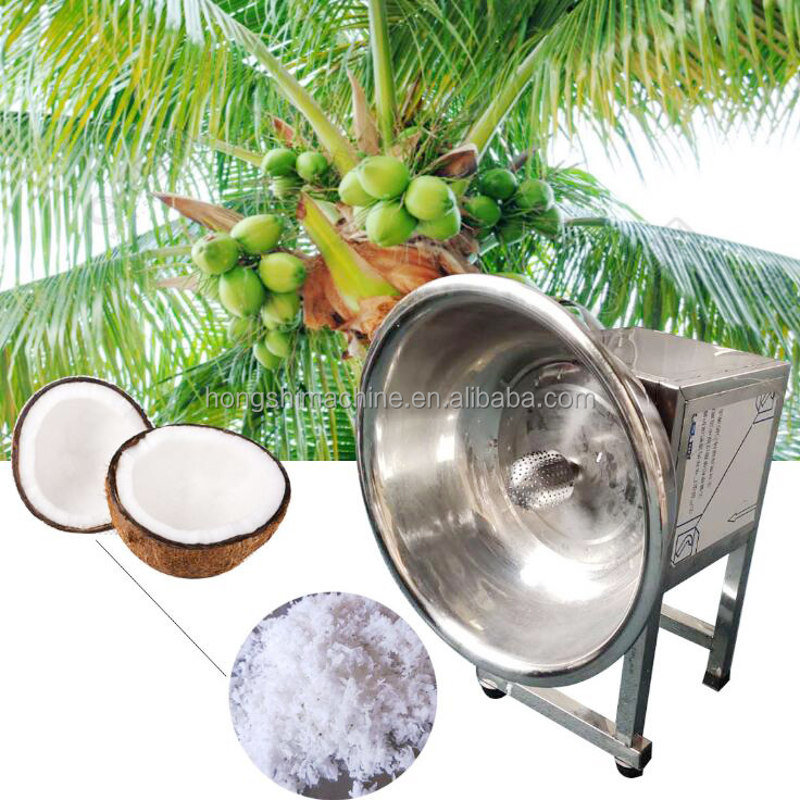Commercial Stainless Steel Automatic Food Processing Machine Coconut Meat Grinder Grating Scraper