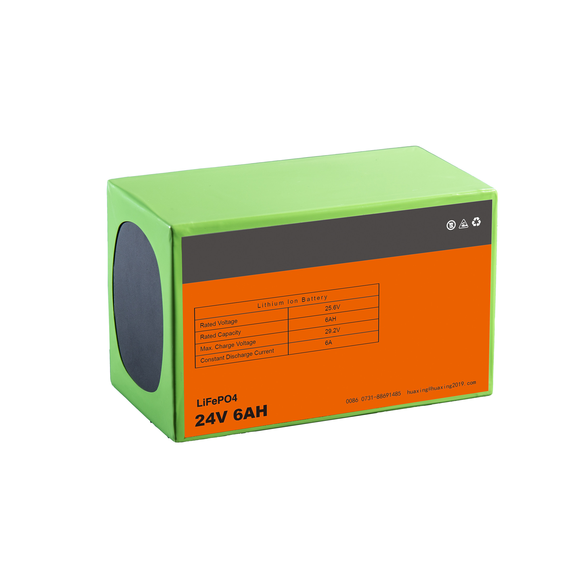 3.9kg Lifepo4 Lithium Iron Phosphate Battery 110x98x68mm Multipurpose
