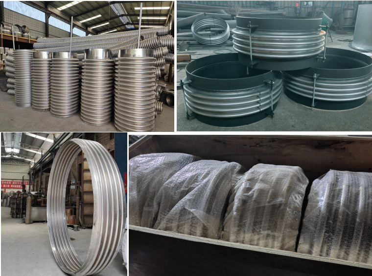 Customized Flexible Stainless Steel Exhaust Duct Compensator Bellows Metal Expansion Joint
