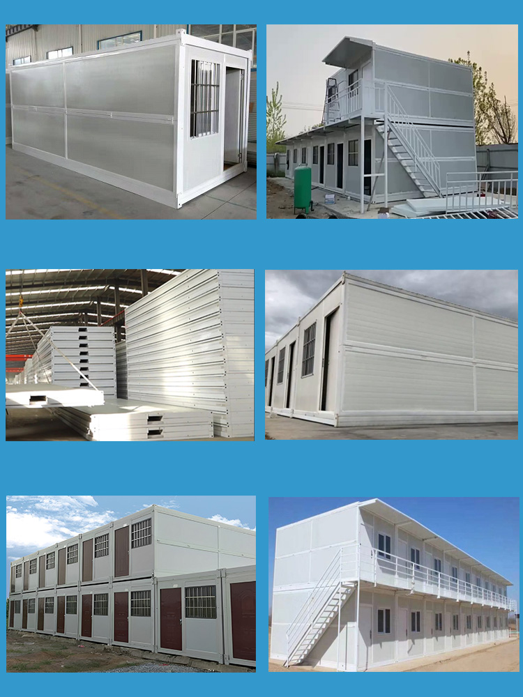 20ft Folding Container Office Fast Installation ISO14001 ISO9001-2000 Certificated