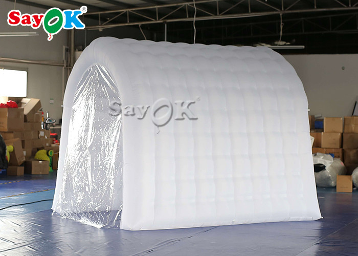 White Sanitizing Tarpaulin Disinfection Channel Tunnel
