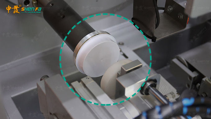60Hz 8Kw Plastic Round Caps Automatic Hot Stamping Machine