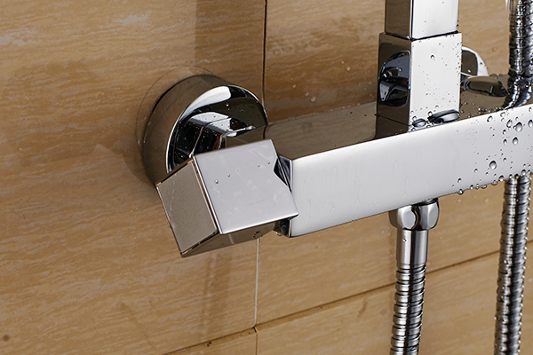 Sliding Bar Intelligent Rainfall Shower System 0 - 85 Degree Temperature ROVATE